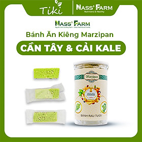 [Chỉ giao HCM] Bánh rau tươi Cần Tây- Cải Kale dành cho người ăn kiêng, ăn chay, bổ xung Vitamin hỗ trợ giảm cân, đẹp da  - Công thức Đức - 145g