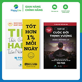 Bộ sách Nâng Cấp Bản Thân – Kiến Tạo Hạnh Phúc (Gồm 2 cuốn) - Happy Live