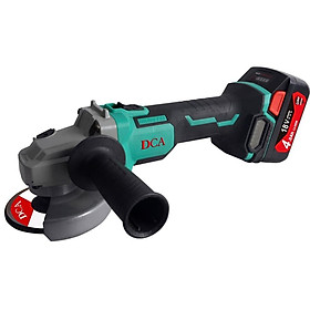 MÁY MÀI GÓC KHÔNG CHỔI THAN DÙNG PIN 20V/4AH*2 DCA ADSM03-100EM - HÀNG CHÍNH HÃNG