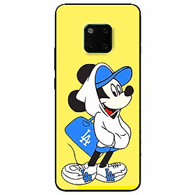 Ốp lưng dành cho Huawei Mate 20 Pro mẫu Chú Chuột Đeo Túi
