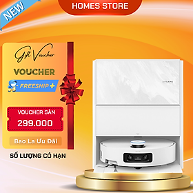 Robot Hút Bụi Lau Nhà Dreame Aqua 10 Pro Track 25.000 Pa, Sấy Nóng 100 Độ - Hàng Chính Hãng