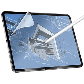 Dán Paper-Like (Matte Film) cho iPad Pro 11" M4/Pro 13" M4 2024/Air 6 11 M3/M2/Air 6 13" M3/M2 Zaki dành cho viết vẽ - Hàng Nhập Khẩu