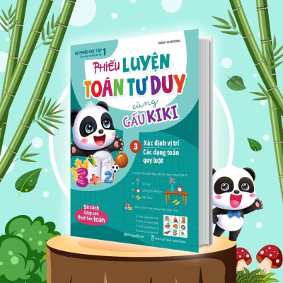 Sách - Bộ Phiếu Học Tập Cùng Gấu Kiki - Combo 9 Cuốn - Megabook