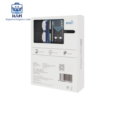 Ví đựng Passport WiWU Ambassador Passport Wallet Wi-WM005: Chuyên lưu trữ giấy tờ cần thiết, tiện lợi