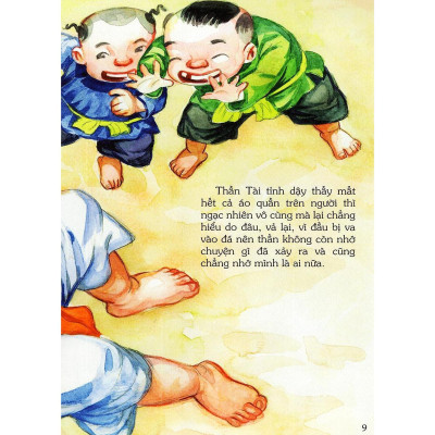 Sách - Sự Tích Thần Tài - Tranh Truyện Dân Gian Việt Nam - NXB Kim Đồng