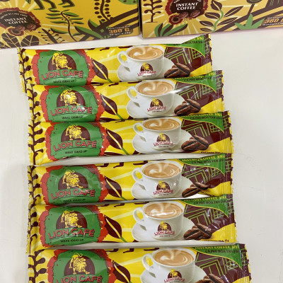 Combo 3 Hộp Cà Phê Sữa Hòa Tan 3in1 - LION Cafe - Thơm Ngon Đậm Vị ( 1 Hộp 20 que *18gram)