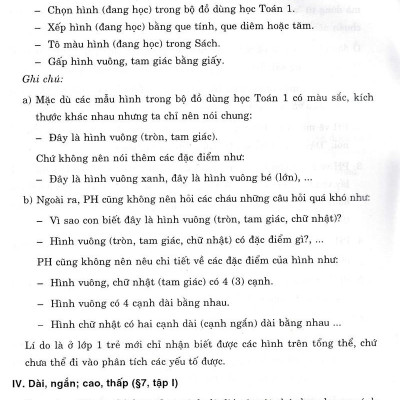 Cha Mẹ Giúp Con Học Giỏi Toán 1 (Tái Bản 2020)