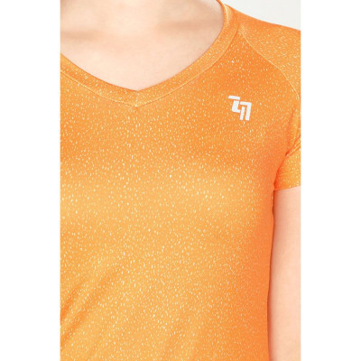 Áo Thể Thao Nữ W Basic V Neck Org/Wht