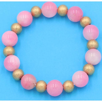 Chuỗi đeo tay - đá ngọc tủy hồng 10 ly VNTHHVT1 - hợp mệnh Hỏa, mệnh Thổ