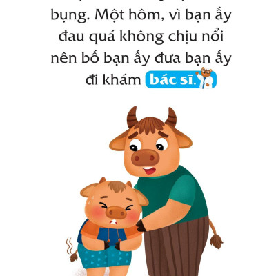 Truyện Tranh Song Ngữ Việt-Anh Cho Bé - Ăn Đúng Cách, Uống Đúng Mực - Improving Your Eating Habits