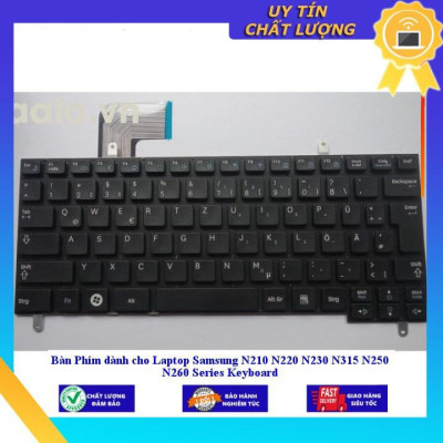 Bàn Phím dùng cho Laptop Samsung N210 N220 N230 N315 N250 N260 Series Keyboard - Hàng Nhập Khẩu New Seal