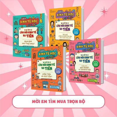 Sách - Kinh Tế Học Vui Nhộn Những Câu Hỏi Kinh Tế Ra Tiền - Những Điều Bạn Cần Biết Để Tiền Đẻ Ra Tiền - Megabook