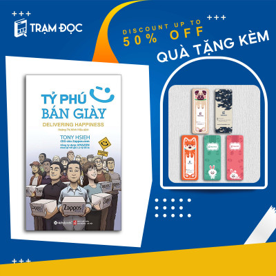 Trạm Đọc Official | Sách Tỷ Phú Bán Giày