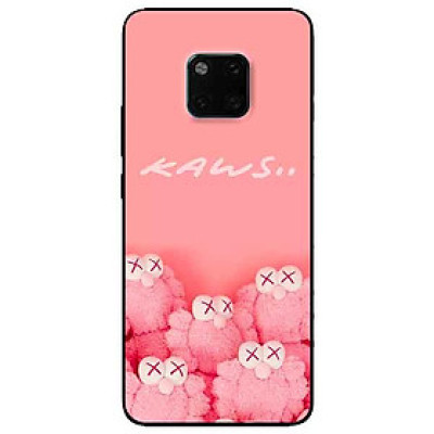 Ốp lưng in cho Huawei Mate 20 Pro Mẫu KAW Hồng