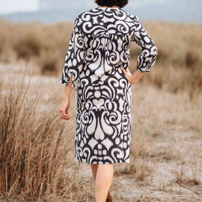 Đầm Midi Sơ Mi Cotton Isla Bonita