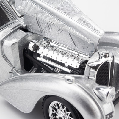 Xe Mô Hình Bugatti Atlantic Silver 1:24 Bburago - MH18-22092