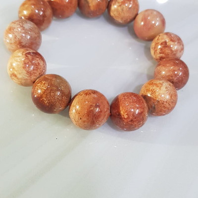 Vòng Tay Nam San Hô Hóa Thạch Mới size vòng 16mm 13 hạt đúng cung sanh tốt Màu Đỏ Hoa Đẹp Sang đỏ dãy núi tự nhiên Vòng hàng hiếm bóng nam đeo đẹp may mắn sang tay lắm ạ