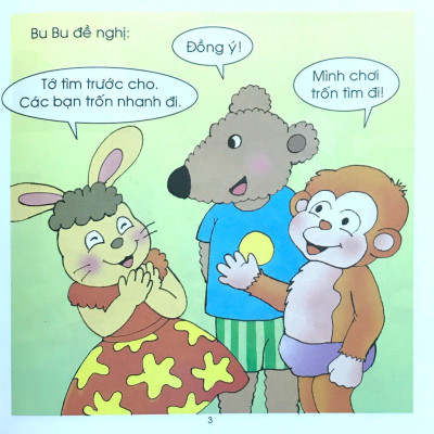 Bé Học Lễ Giáo - Bubu 40: Chơi Trốn Tìm (Tái Bản)
