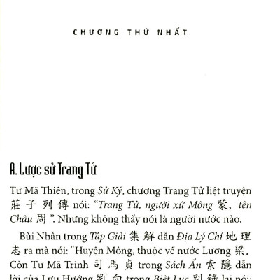Trang Tử Tinh Hoa - TRẺ