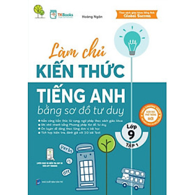 Làm Chủ Kiến Thức Tiếng Anh Bằng Sơ Đồ Tư Duy Lớp 9 - Tập 1 - MC