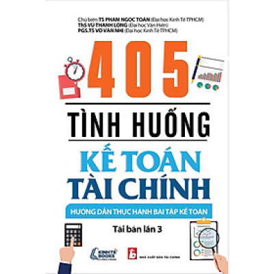 Sách - 405 Tình Huống Kế Toán Tài Chính - NS Kinh Tế