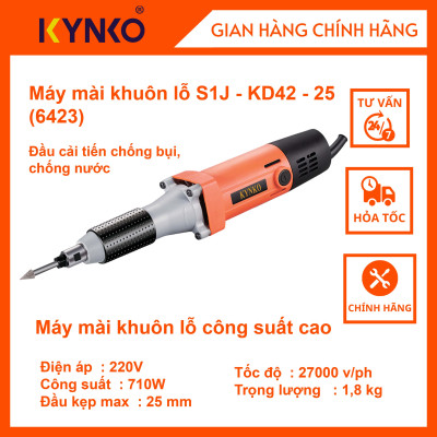 Máy mài khuôn lỗ Kynko S1J- KD42 -25 Chống bụi, chống nước Hàng chính hãng / Hàng nhập khẩu # 6423 giá tốt