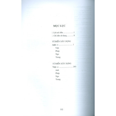 Sách - Từ Điển Xây Dựng Anh - Việt - Pháp - Nga - Trung - Nguyễn Huy Côn - NXB Xây Dựng