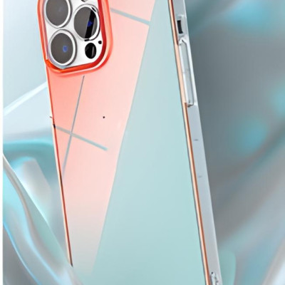 Ốp lưng chống sốc đổi màu cho iPhone 14 Pro Max (6.7 inch) hiệu Memumi Rainbow Iridescent Case thiết kế mặt lưng đổi màu theo góc nhìn, chống sốc cực tốt, chất liệu cao cấp - hàng nhập khẩu