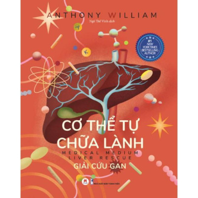Sách - Combo 2 Cuốn: Cơ Thể Tự Chữa Lành - Giải Cứu Gan + Phục Hồi Tuyến Giáp - Huy Hoàng Bookstore