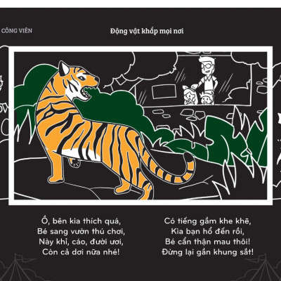 Sách Chiếu Bóng Thần Kỳ - Bé Đi Chơi Công Viên
