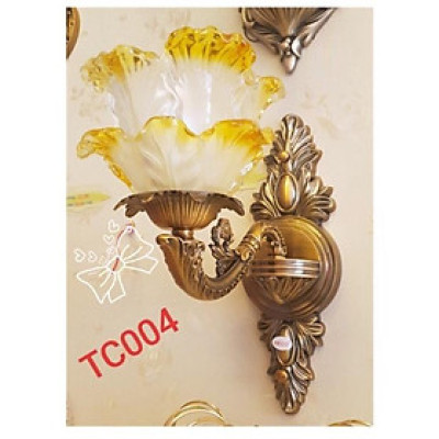Đèn tường chao bông hoa DT