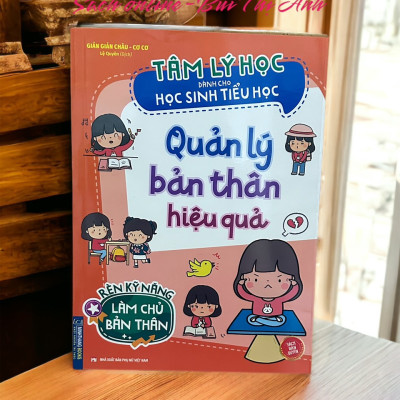 Sách - Bộ 6 cuốn Tâm Lý Học dành cho Học Sinh Tiểu Học-Rèn kỹ năng Tự học, Làm chủ bản thân, Đối mặt với thất bại, Quản lý cảm xúc, Tự bảo vệ bản thân