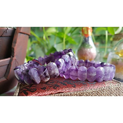 Vòng đeo tay đá thạch anh trắng