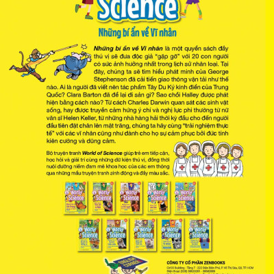 Làm Bạn Với Khoa Học - World Of Science - Những Bí Ẩn Về Vĩ Nhân - Adventures With Great Minds
