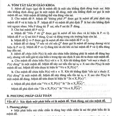 Kĩ Thuật Giải Nhanh Bài Toán Hay Và Khó Đại Số 10 (Biên Soạn Theo Chương Trinh GDPT Mới) (Dùng Chung Cho Các Bộ SGK Hiện Hành)