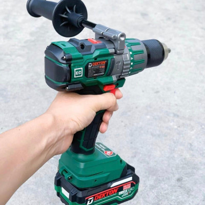MÁY KHOAN ĐỘNG LỰC DÙNG PIN 21V 13mm DEKTON M21-ID13120ATC - HÀNG CHÍNH HÃNG