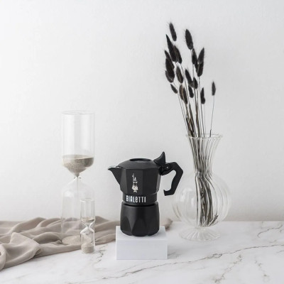 ẤM PHA CÀ PHÊ CÓ LỚP CREMA BIALETTI BRIKKA NOIR 2 CUP