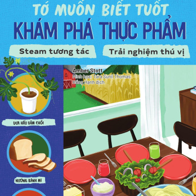 Sách - Tớ Muốn Biết Tuốt - Khám Phá Thực Phẩm - Khoa Học - Đời Sống - Xã Hội - NXB Phụ Nữ