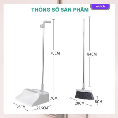 Bộ chổi quét nhà gấp gọn kèm răng cưa MyJae