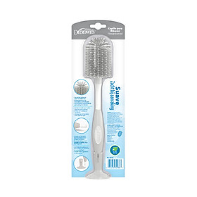 [ AC141 ] Cọ rửa bình sữa cổ thường và cổ rộng, chất liệu silicone - Dr.Brown