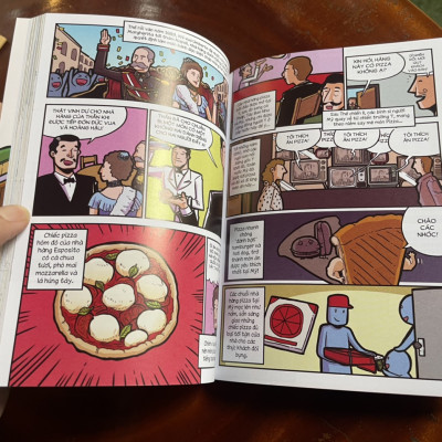 (Minh hoạ màu) MÈO MỐC - NÀO TA CÙNG ĂN –  Mèo Mốc - Nhã Nam - NXB Hội nhà văn (bìa mềm)