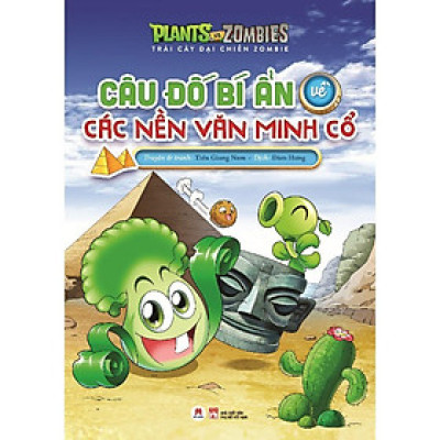 Sách - Trái Cây Đại Chiến Zombie - Câu Đố Bí Ẩn Về Các Nền Văn Minh Cổ - Huy Hoàng Bookstore