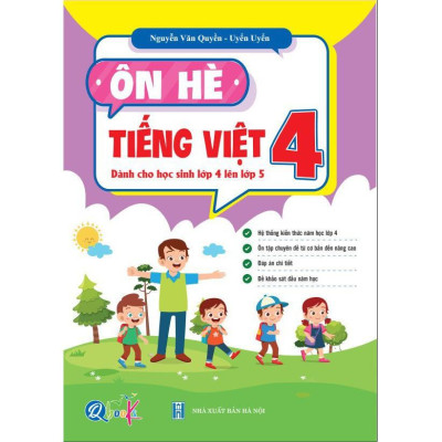 Sách - Combo Tập Hè Toán và Tiếng Việt 4 - Dành cho học sinh lớp 4 lên lớp 5 (2 cuốn)