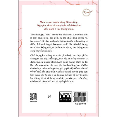 Sách - Phương Pháp Ăn Uống Cải Thiện Lưu Thông Máu - Thái Hà Books