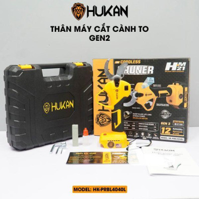 MÁY CẮT CÀNH TO HK-PRBL4040L HUKAN  ( 1PIN + 1 SẠC ) - HÀNG CHÍNH HÃNG