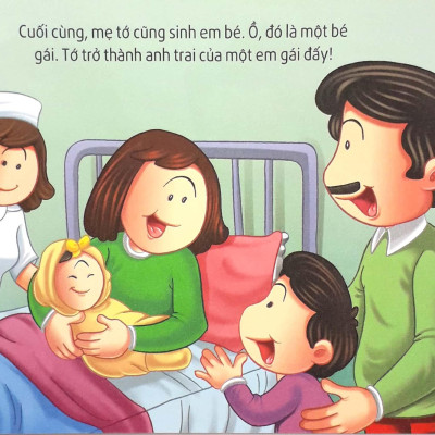 Giáo Dục Các Kỹ Năng Cần Thiết Cho Trẻ : Làm anh thật vui