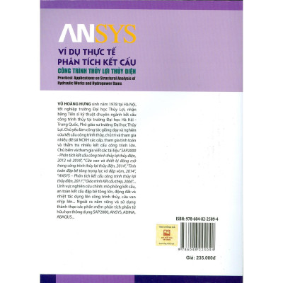Sách - Ansys Ví Dụ Thực Tế Phân Tích Kết Cấu Công Trình Thủy Lợi Thủy Điện - NXB Xây Dựng