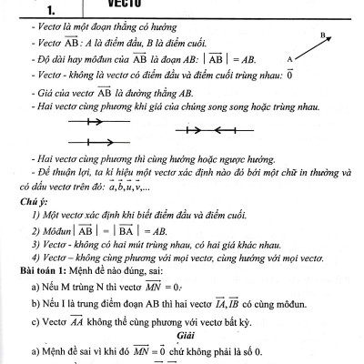PHƯƠNG PHÁP GIẢI CÁC CHỦ ĐỀ CĂN BẢN HÌNH HỌC 10 (BIÊN SOẠN THEO CHƯƠNG TRÌNH GDPT MỚI)