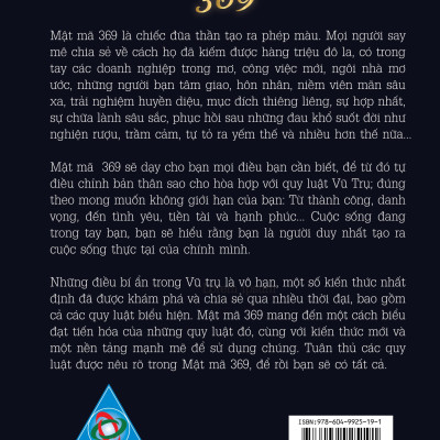 MẬT MÃ VŨ TRỤ 369 - Chìa khoá Khám phá & Phát triển Cuộc sống Không giới hạn