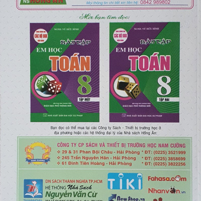 Em Học Toán 8 - Tập 1 (Theo Chương Trình Giáo Dục Phổ Thông Mới)